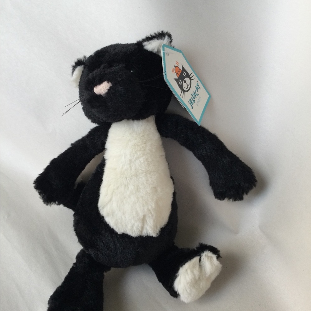 Jellycat Small  Bashful Black Cat